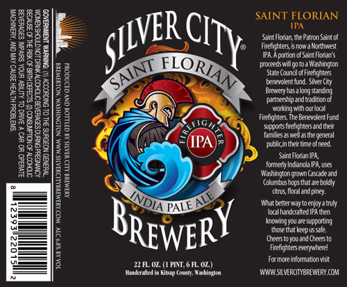 Silver City Brewery Saint Florian India Pale Ale cover
