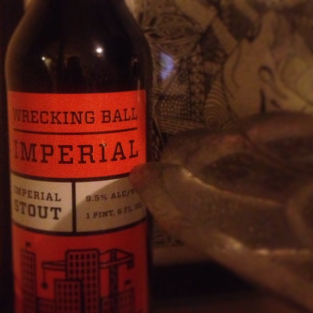 No-Li Wrecking Ball Imperial Stout cover